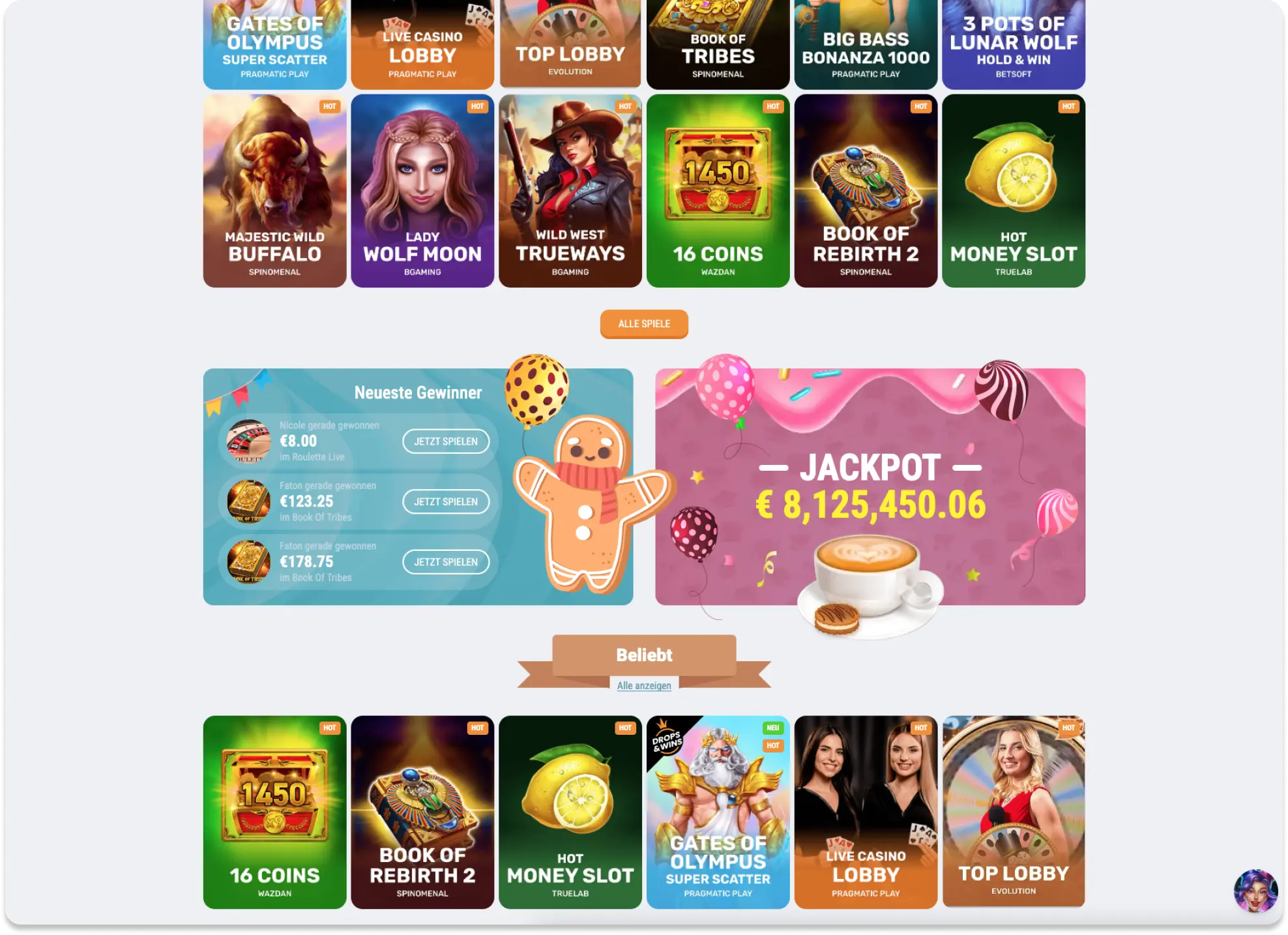 Cookie Casino Bonusangebote